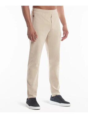 NWT Public Rec Men’s Daymaker Pants 36/32 Khaki Taupe Tan Tapered Joggers Tech